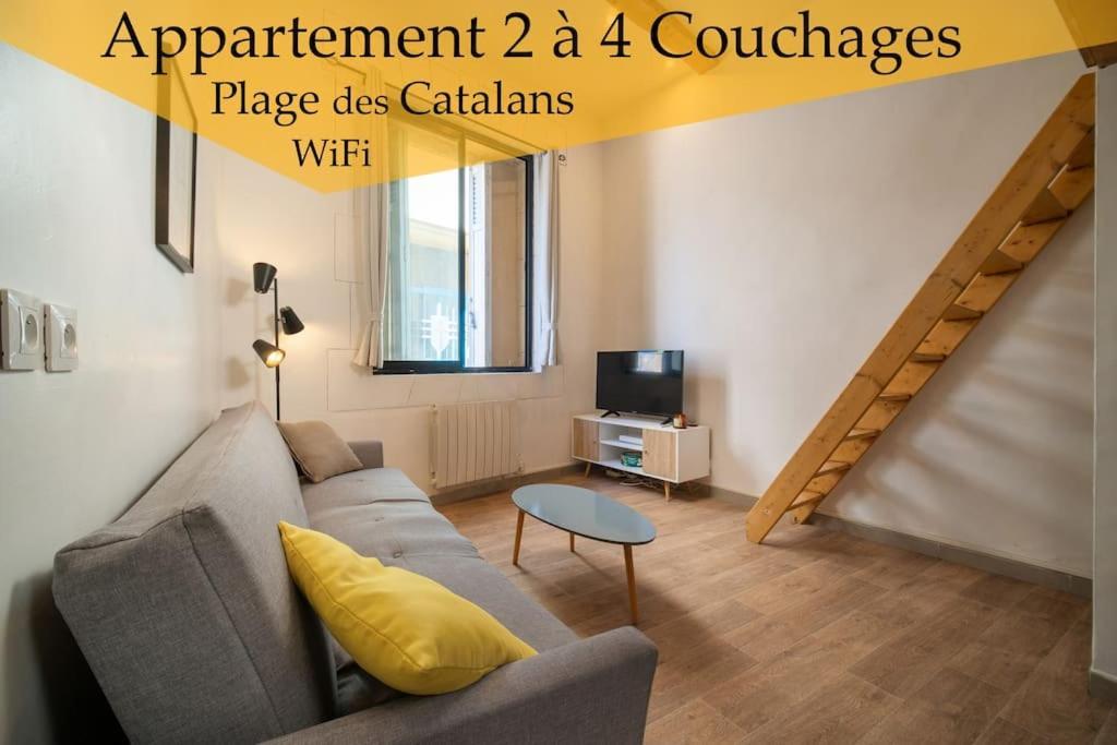 Appartement Tout Equipe Proche De La Plage 2 A 4 Couchages Marsylia Zewnętrze zdjęcie